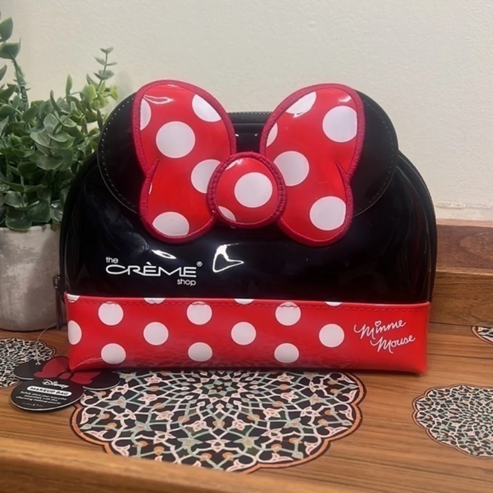 NWT Disney Minnie Mouse‎ Dome Travel Pouch Bag - Picture 3 of 7
